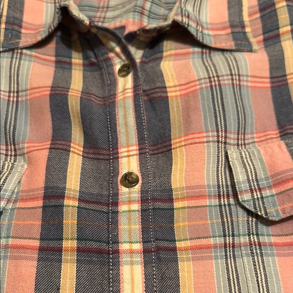 Chaps Multicolor Plaid Button-Up Shirt - Picture 7 of 7
